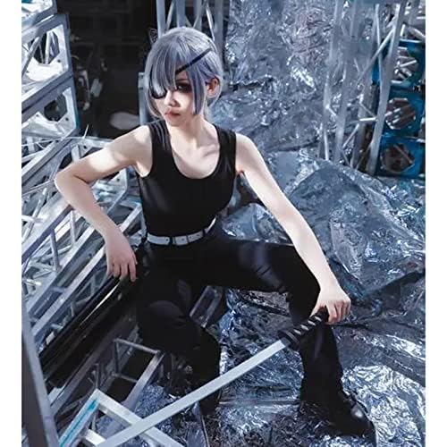 こあら　チェンソーマン　クァンシ　コスプレ衣装＋オーダーメイドウィッグ Amazon | [Sheruan] クァンシ コスプレ スーツ 制服 チェンソー