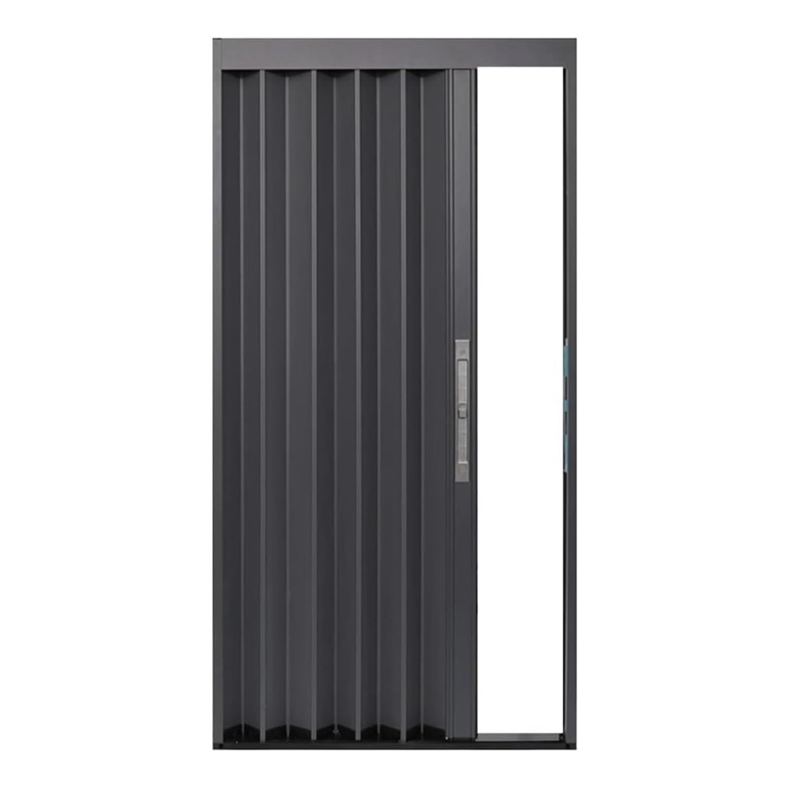Interior Accordion Door Aluminum Alloy Accordion Door with Mounting Hardware, Locking Roll Up Screen Doors, 24 26 28 30 32 34 36 38 40 42 46 48 50 52