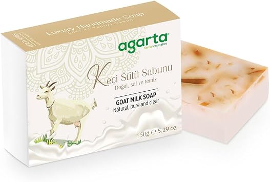 AGARTA اليدوية الصابون الطبيعي حليب الماعز الصابون 150 غرام