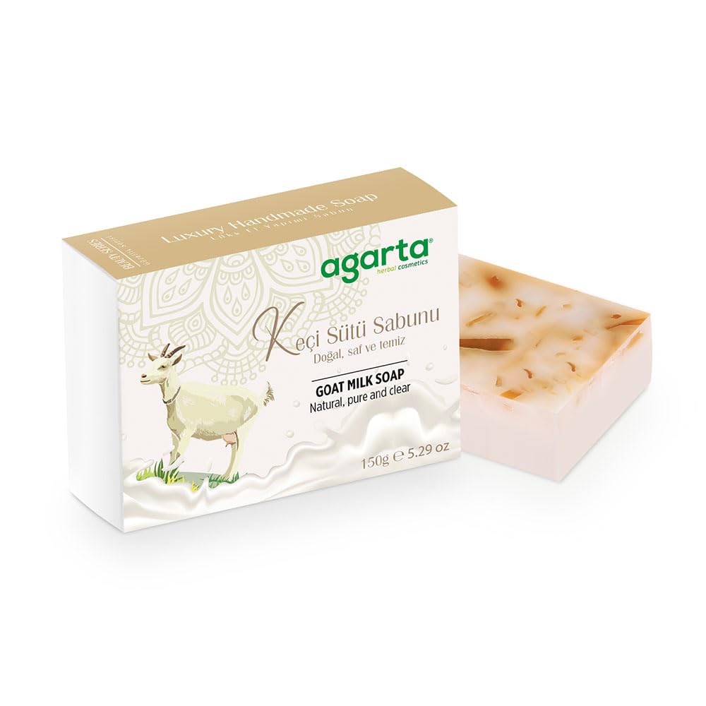 AGARTA EL YAPIMI DOĞAL SABUN KEÇİ SÜTÜ SABUNU 150GR