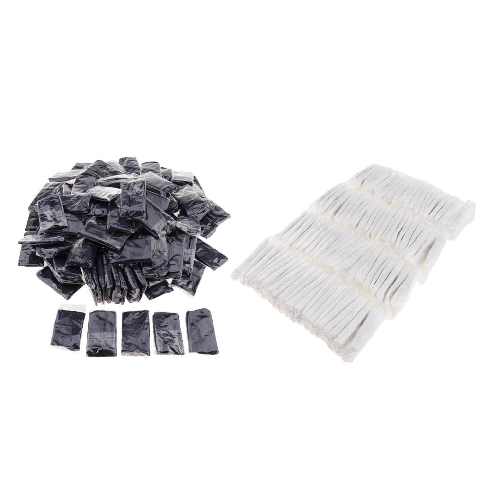 LOSA 100pcs Women Bikini Wax Disposable Panties Thong Underwear T-string White-image-46