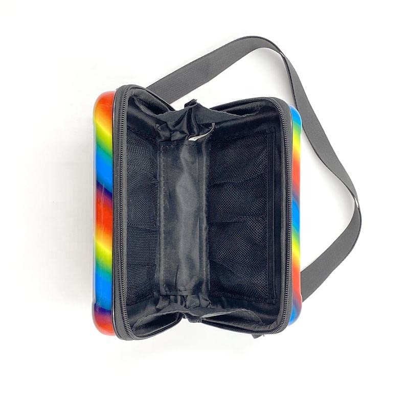 Image of Sling Box Bag with Detachable Shoulder Strap | Suitcase Style Hard Case Cross Body Sling Bag for Girls, Women,BOYS