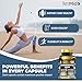 Tenmido Glucosamine Chondroitin MSM Supplement - 12in1 Formula - Combine with Turmeric, Hyaluronic Acid, Boswellia, Omega-3, Bromelain, Ginger, and More - Joint Health Support - 150 Capsules
