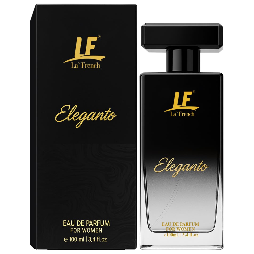 La French Eleganto Perfume for Women- 100ml | Premium Eau De Parfum | Long Lasting Fresh Floral Fragrance | Ideal for Special Occasions | Luxury Scent for Her-image-23