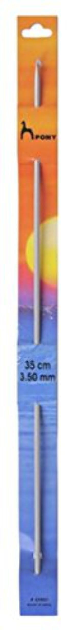 Pony Double Ended Tunisian Crochet Hooks, Aluminium, Multi-Colour, 3.5mm