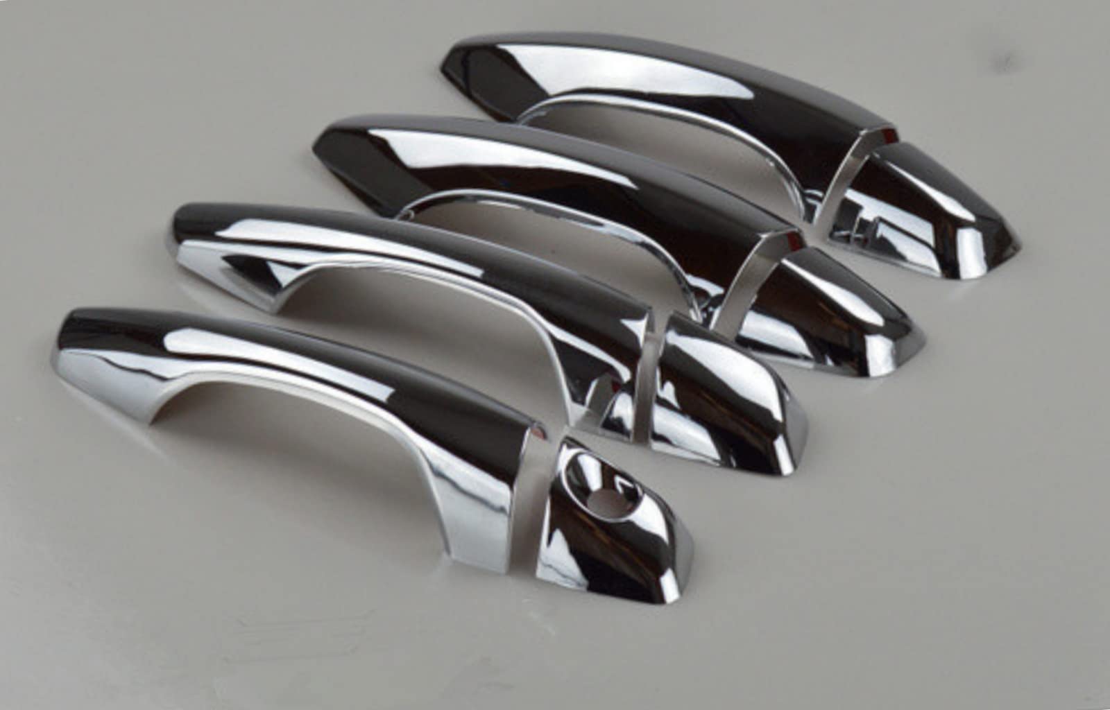Garniture poignée de porte chrome pour Hyundai Santa Fe IX45 2013-2018