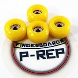 Peoples Republic P-REP Fingerboard CNC Lathed Bearing Wheels - Yellow