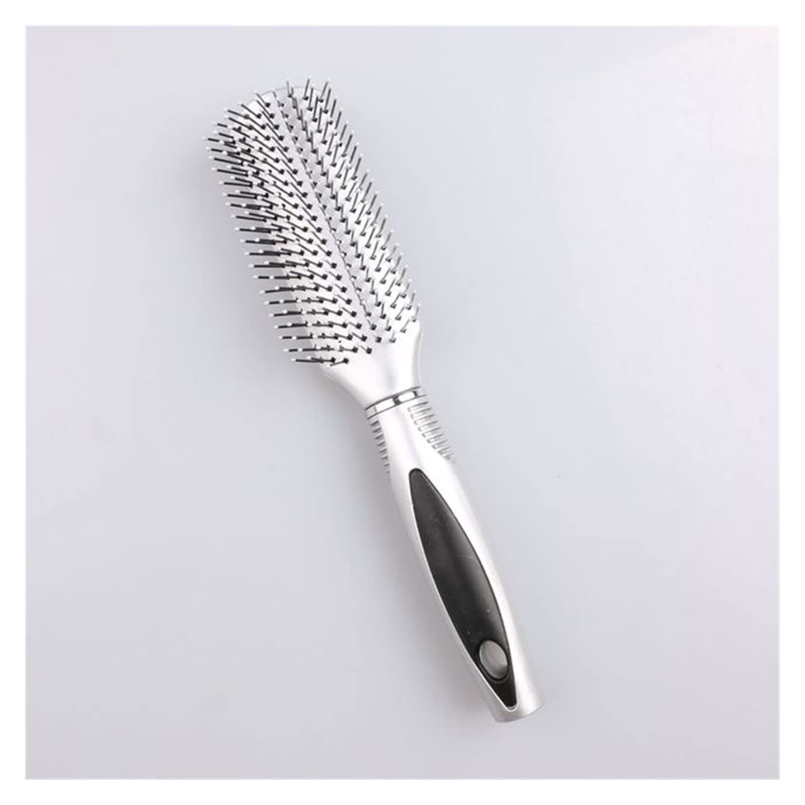 Peinado de plástico Cepillo for el Cabello Peine Peine peinador Liso Cepillo for peluquería (Color : Blue 02)