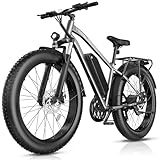 Loeook Electric Bike for Adults, 1000W Peak 25MPH 60Miles Ebike,48V 13AH Battery...