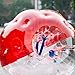 Happybuy 2PCS Inflatable Bumper Ball 5 FT / 1.5M Diameter , Bubble Soccer Ball, Blow Up Toy in 5 Min Inflatable Bumper Bubble Balls for Adults or Children (5 FT, Suite of Blue Red)