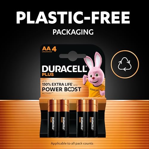 DURACELL Plus AA Batteries (24 Pack) – Alkaline Batteries 1.5V – Up to 150% Extra Life with POWER BOOST Actives– Reliability For Everyday Devices – 0% Plastic Packaging – 10-Year Storage - LR6 MN1500 - Image 7