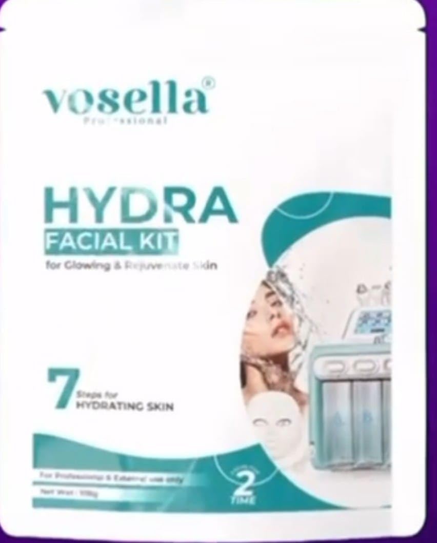 Vosella Hydra Facial Kit offers a 7-step skincare routine to deeply hydrate, nourish, and rejuvenate your skin.-image-22