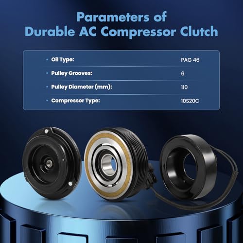 Image of ECCPP A /C Compressor Clutch 2004-2009 Fit for Cadillac SRX 3.6L AC Clutch