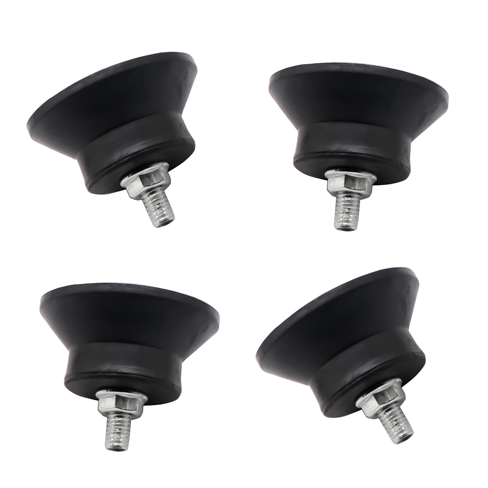 4Pcs Nonslip Rubber Shock Pad Cushion Air Compressor Rubber Foot Pad AntiVibration Landing Mat Nonslip Shock Cushion