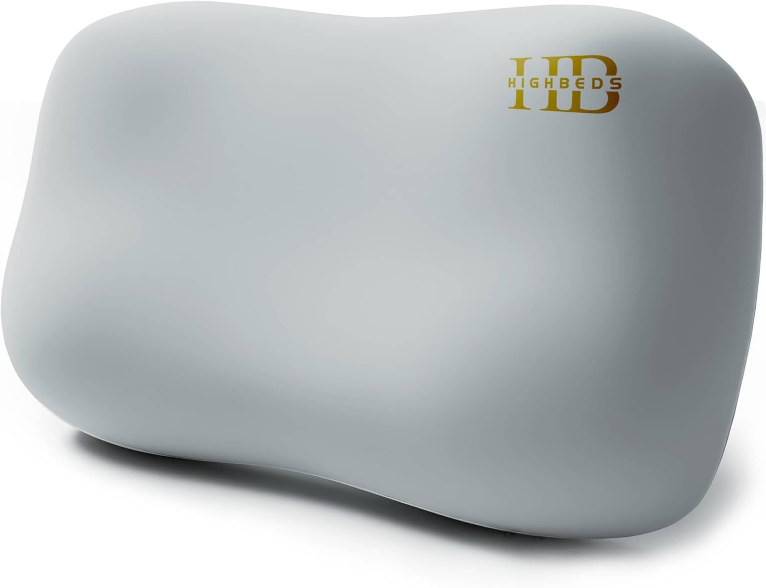 Cervical Neck Pillow for Neck Pain Relief- Memory Foam Pillow for Side and Back Sleepers, BASF Support with Ergonomic Pillow Light Grey