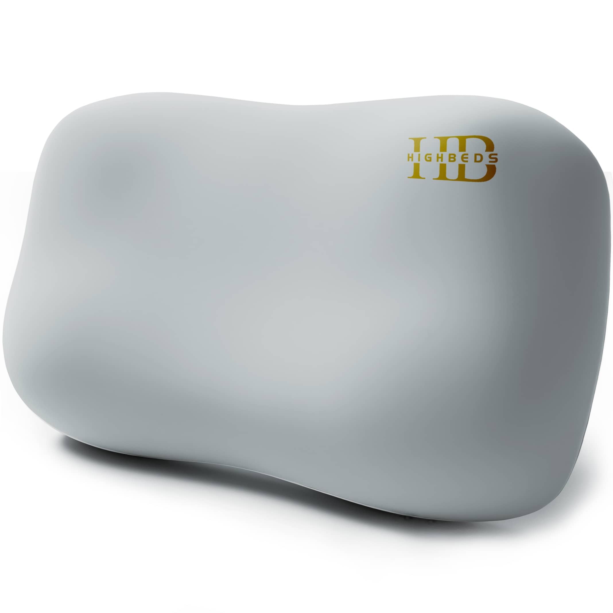 Photo 1 of HighBeds Cervical Neck Pillow for Neck Pain Relief- Memory Foam Pillow for Side and Back Sleepers, BASF Support with Ergonomic Pillow(Grey)
