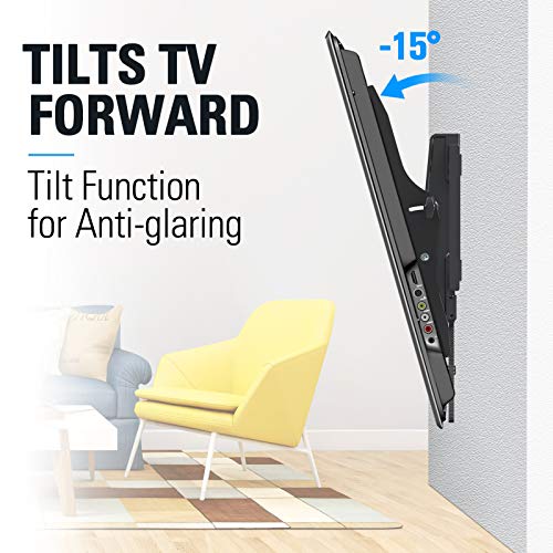 Mounting Dream Tv Wall Mount For 42-86" Tv, Tilting Tv Mount With Level Adjustment Fits 16", 18", 24" Studs Easy For Tv Centering, Wall Mount Tv Bracket Max Vesa 800X400Mm, 120 Lbs Loading, Md2263-Xlk #TOP1