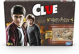 Hasbro Gaming Clue: Wizarding World Harry Potter Edition Mystery Board Game for 3-5 Players, Kids Ages 8 and Up (Amazon Exclusive)
