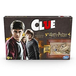 Hasbro Gaming Clue: Wizarding World Harry Potter Edition Mystery Board Game for 3-5 Players, Kids Ages 8 and Up (Amazon…