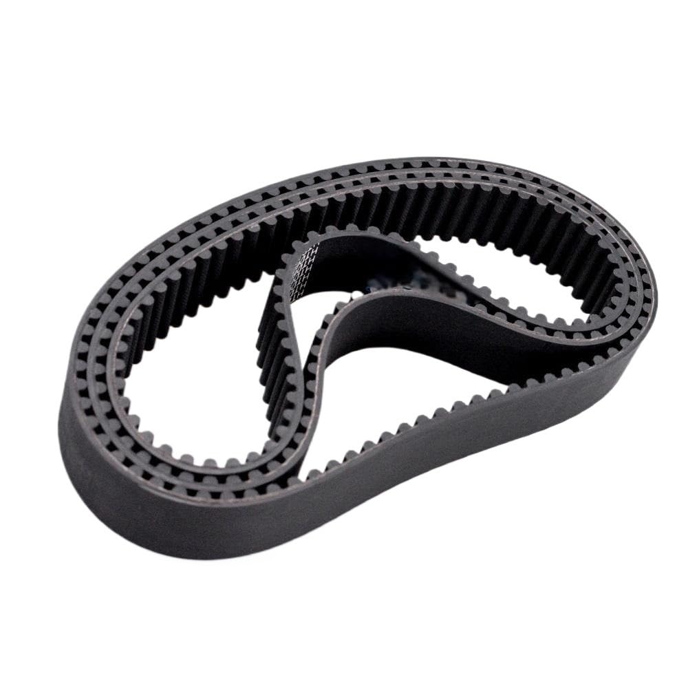 Correas de distribución HTD8M con dientes de arco de transmisión positiva, resistencia a la tracción, correa síncrona de caucho, paso de 8 mm for lavavajillas, 1 unidad(167 * 1336MM*40MM)