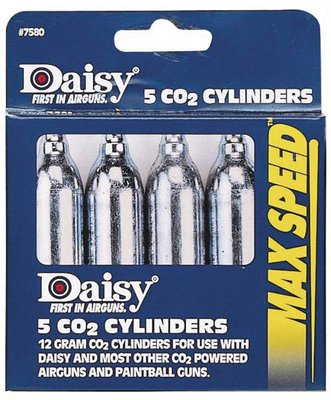 CO2 Jetts 12 Gram Cylinders 5 Per Pack
