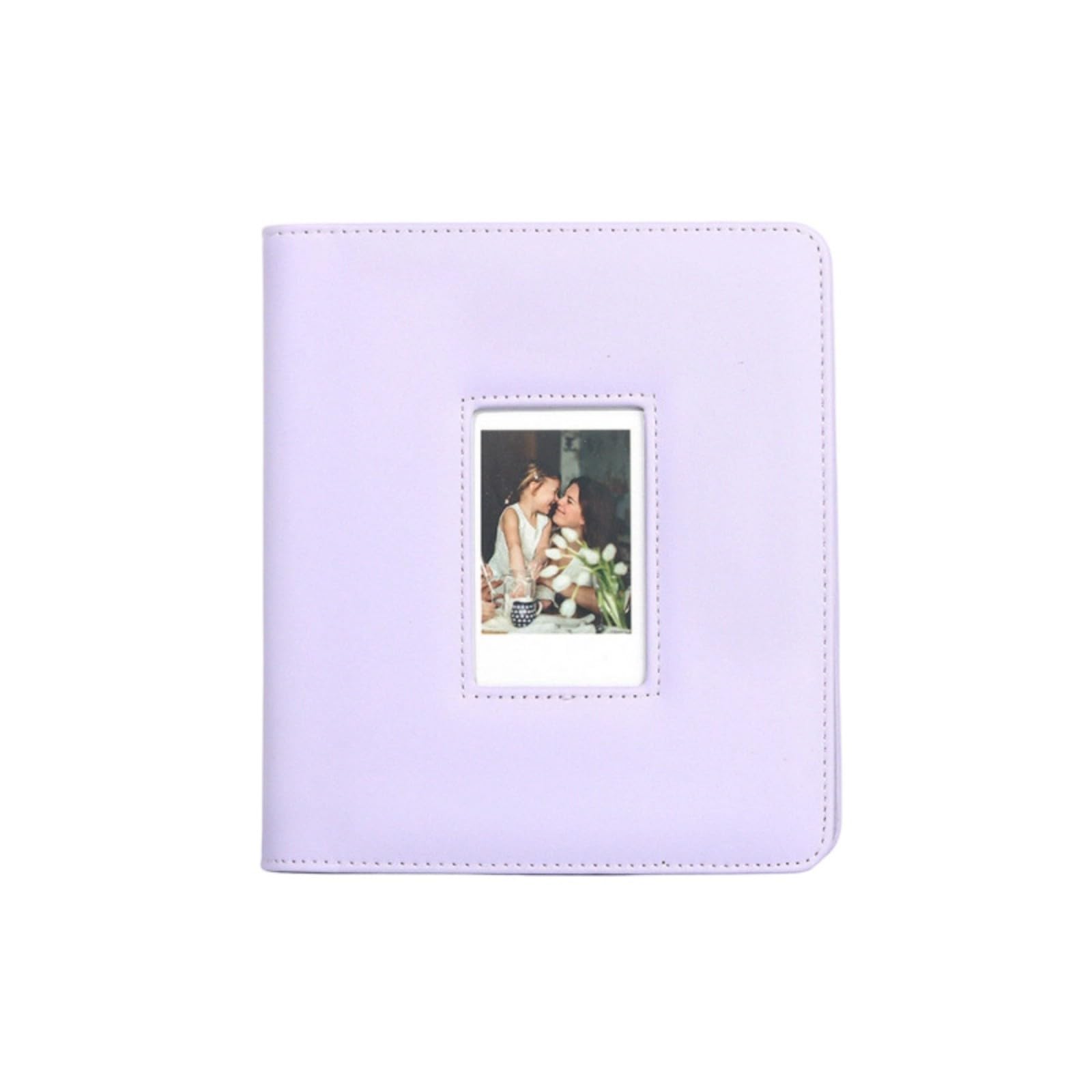 PU Photo Keeper Fit 288 Instantly 3Inch Prints Album for Camera Easy Pages Turning for Home Foot Immediate Storage