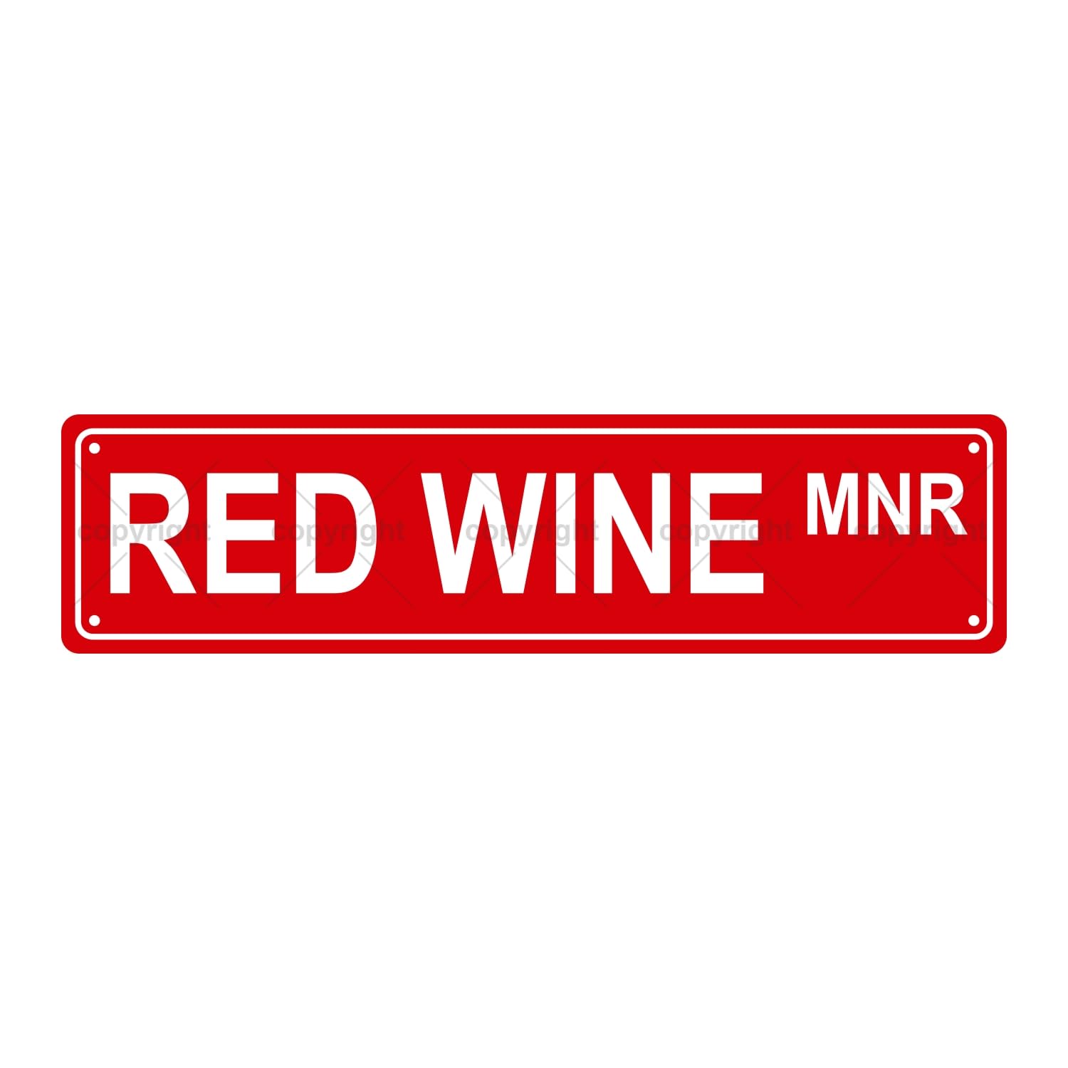 RED Wine MNR Wine Metal Tin Street Sign Bar Cafe Garage Cave Home Room Wall Bathroom Farmhouse Garden Porch Patio Decor,4x16 Inch