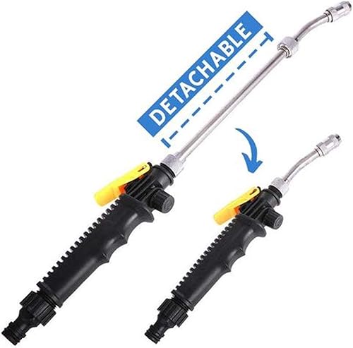 Newooh - Pistola de lavado a presión de alta presión, 30/38/18.9 in, boquilla de manguera de rociado de jardín, 2 en 1