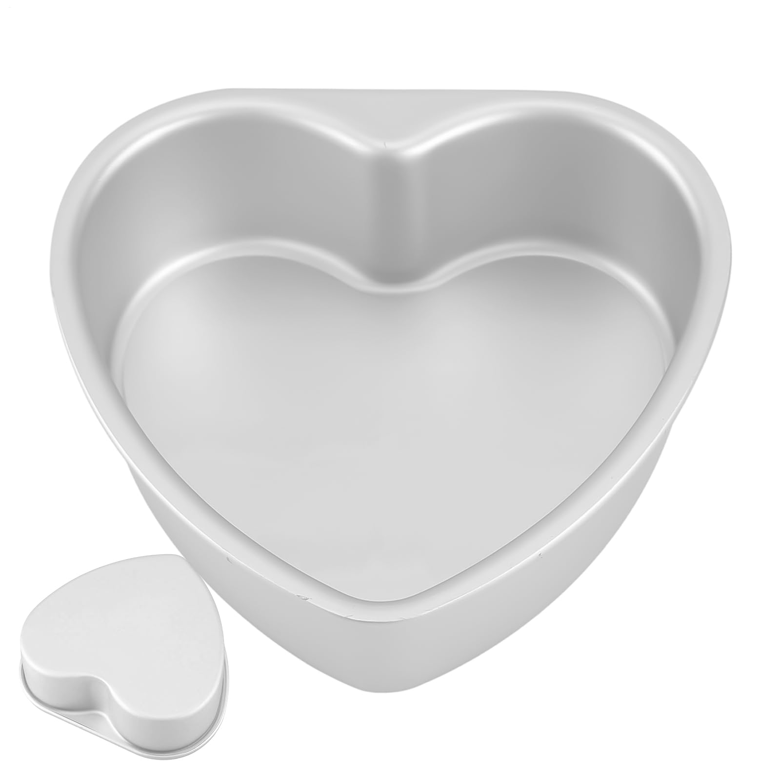 Cake Pans for Baking | Heart Easy Release Kitchen Tools,Metal Cake Molds Baking Supplies - for Cheesecake Muffin Home Apartment Farmhouse Valentines Wedding Birthday Party Family