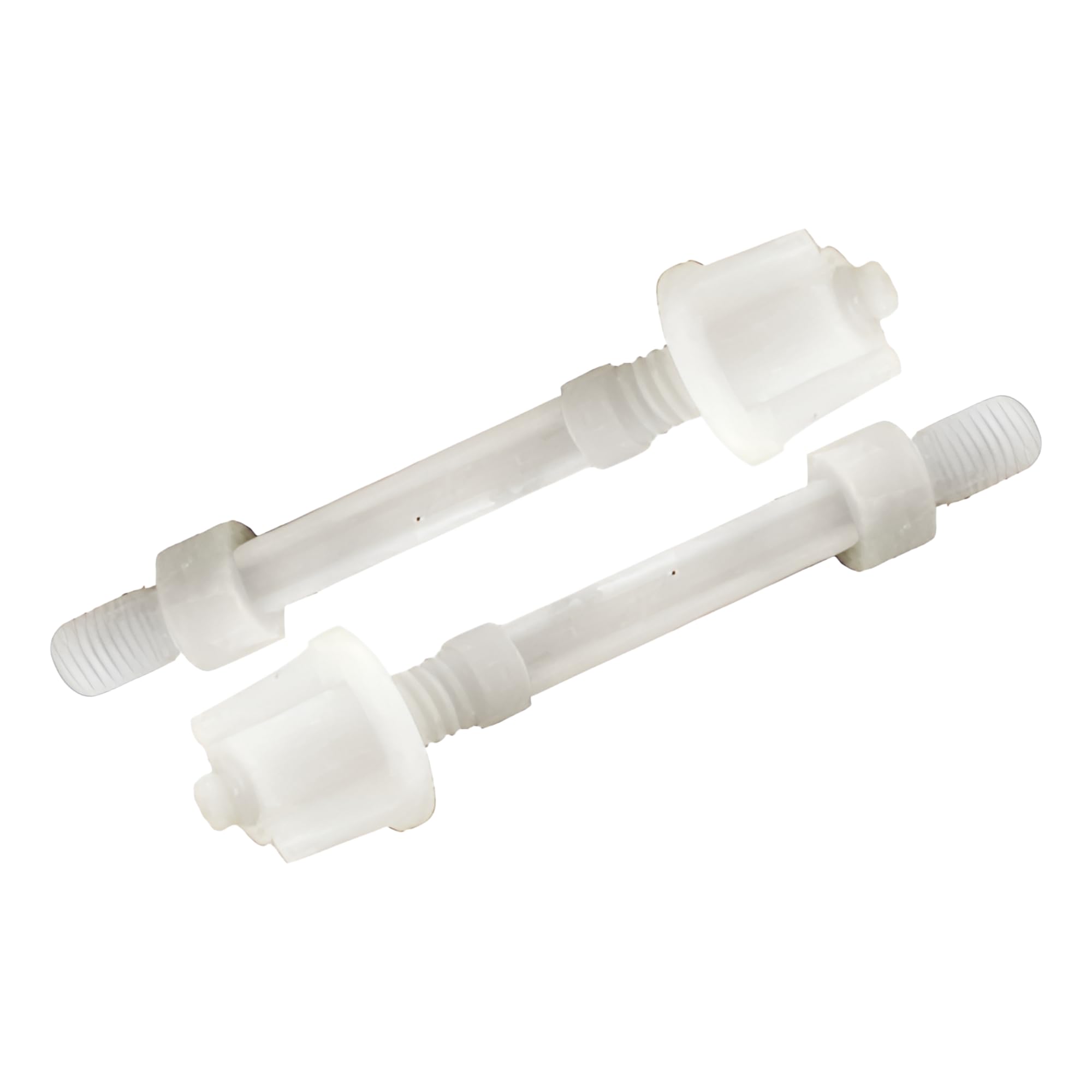 NEW WARE PVC Plastic Toilet Seat Cover Hinges for Parry Type Casked New Clamp (White)-image-44