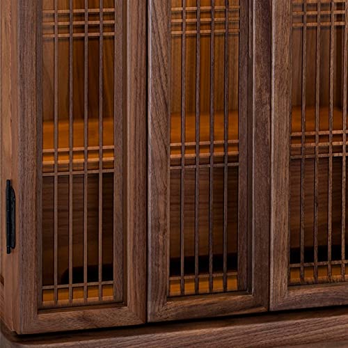 Handgefertigter Tempel 38-48 nordamerikanischer schwarzer Nussbaum, wandmontierter buddhistischer Nischen-Hängeschrank, Gott des Reichtums, Guanyin-Tischplatte, Nischen-Versorgungsplattform, bud 5 Handgefertigter Tempel 38-48 nordamerikanischer schwarzer Nussbaum, wandmontierter buddhistischer Nischen-Hängeschrank, Gott des Reichtums, Guanyin-Tischplatte, Nischen-Versorgungsplattform, bud