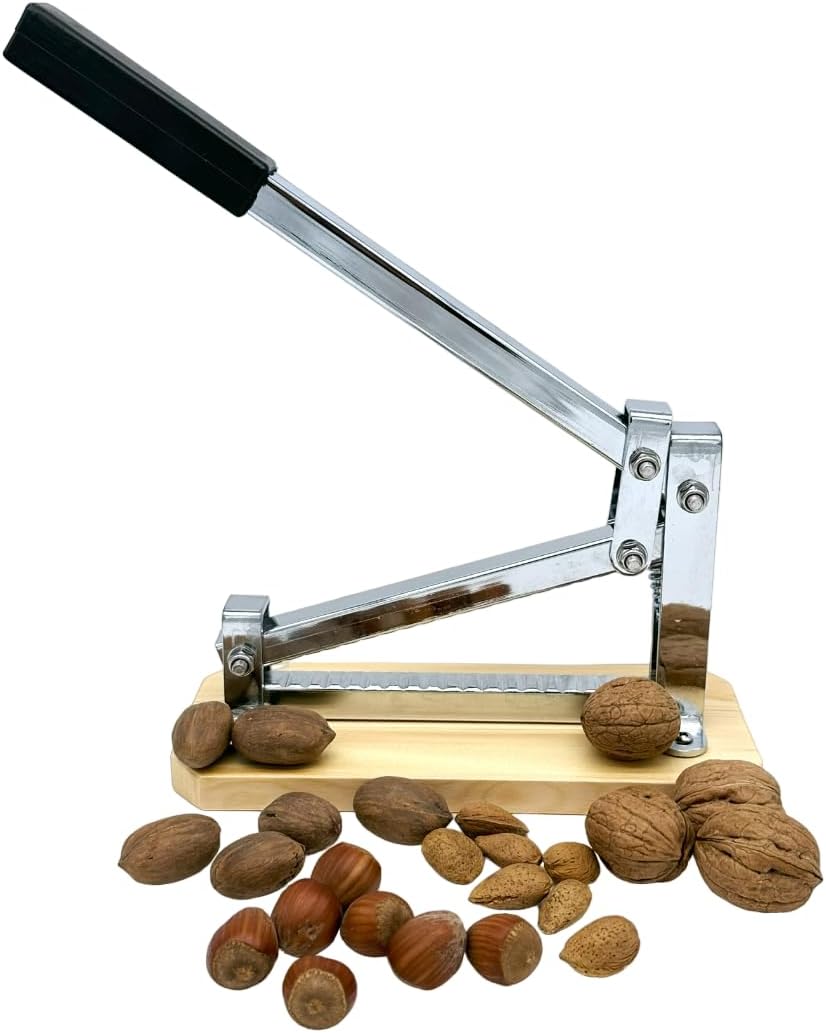 Casse-Noix En Alliage D'Aluminium Massif Avec Aiguille - Pince Noix Noisettes Amandes Pistaches