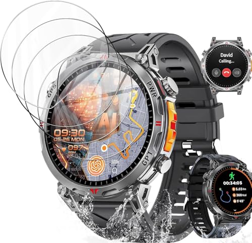 �y2024�V�o��z(4������)For Mstopone �X�}�[�g�E�H�b�` �t�B���� �yHNWEIWEI�z �t���ی�t�B���� ����0.3mm 1.85�C���` �Ή� �X�N���[���ی�t�B���� ���˒ጸ �w��ጸ ���{�� �S�ʕی� �ώw�� ������ �����ߗ� Mst