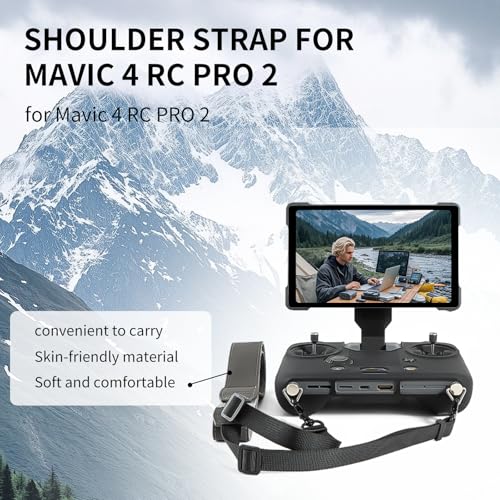 Coque silicone DJI Mavic 4 RC Pro 2 avec protection écran sangle