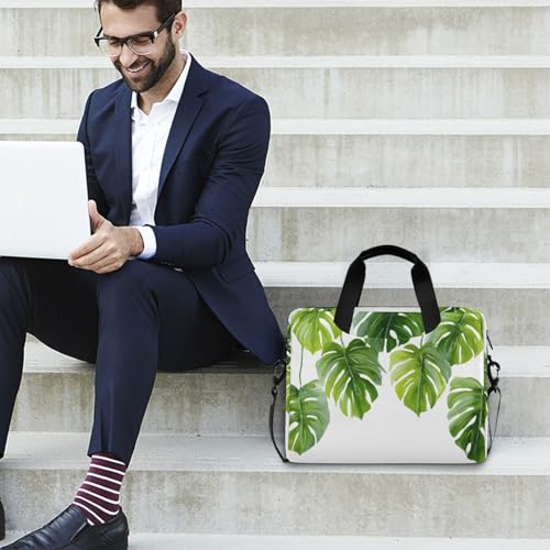 Funda para portátil con diseño Tropical Green Monstera 13-15.6" miniatura 3