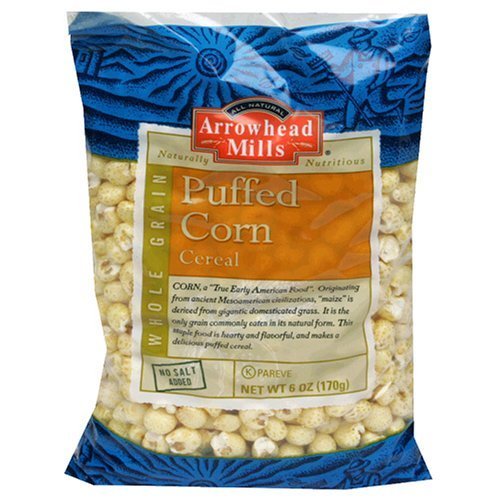 Arrowhead Mills Puffed Corn Cereal 6 OZ(Pack of 48)48