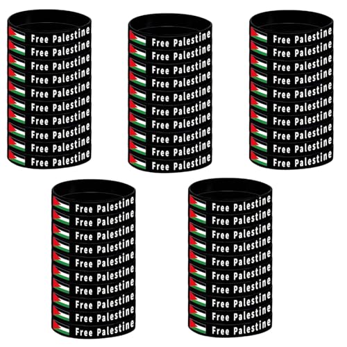 Pulsera de 1/10/20/50 piezas de Palestina libre, salvar Gazas libertad árabe...