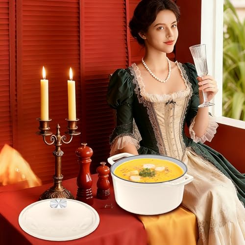 30% Off Enameled Cast Iron Dutch Oven for Home Chefs - Image 7