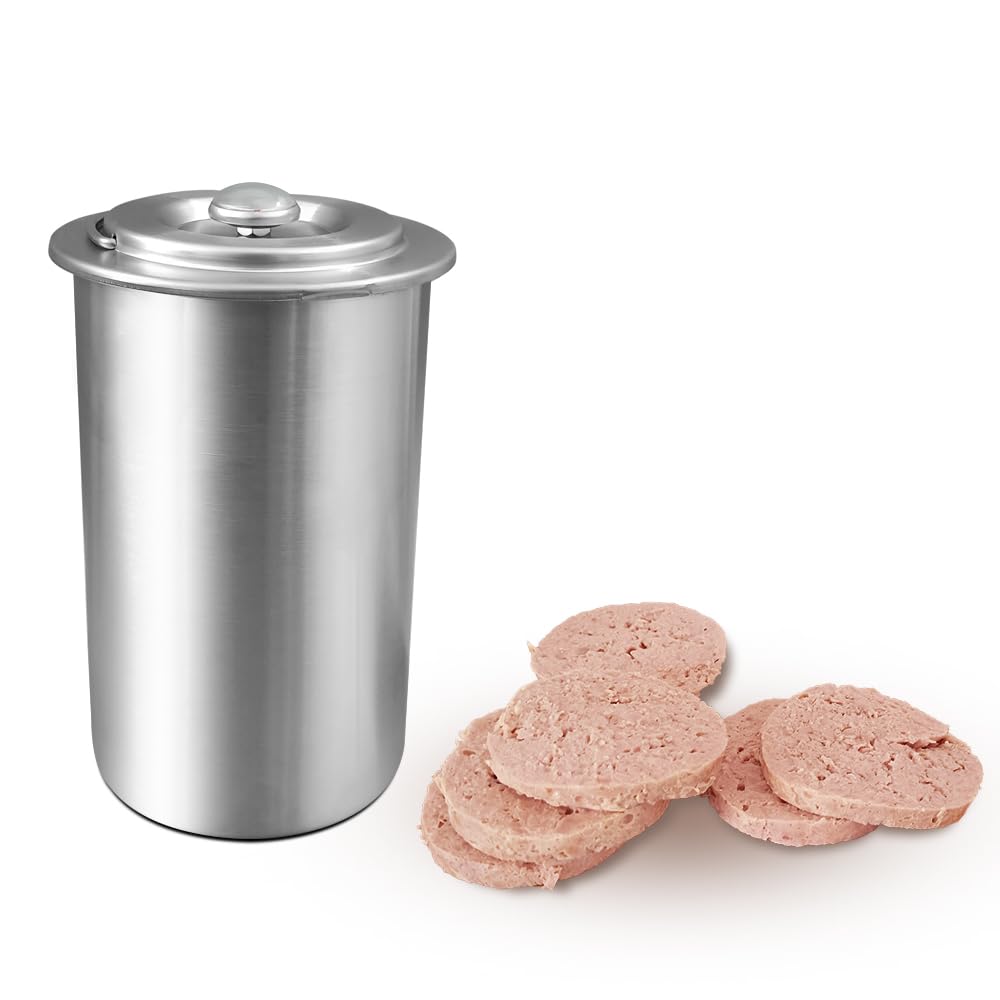 Boicafe Ham Maker Stainless Steel Ham Meat Maker Press with Thermometer for Homemade Ham Meat