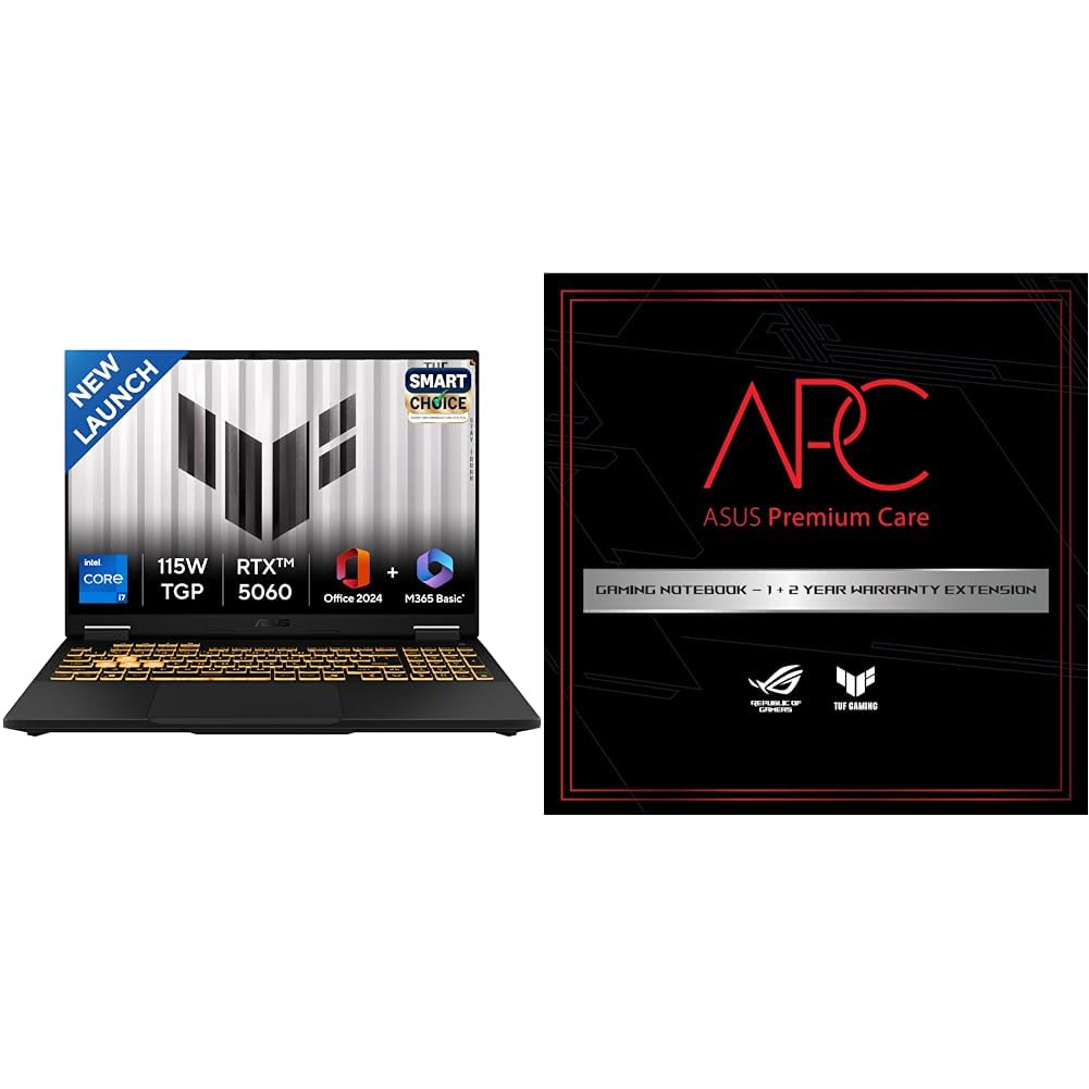 ASUS TUF F16, 14th Gen, Smartchoice,Intel Core i7 14650HX, Gaming Laptop(RTX 5060-8GB/16GB/1TB /FHD+/16"/165Hz/90WHrs/Windows 11ASUS 2 Year Brand Warranty Extension-image-46
