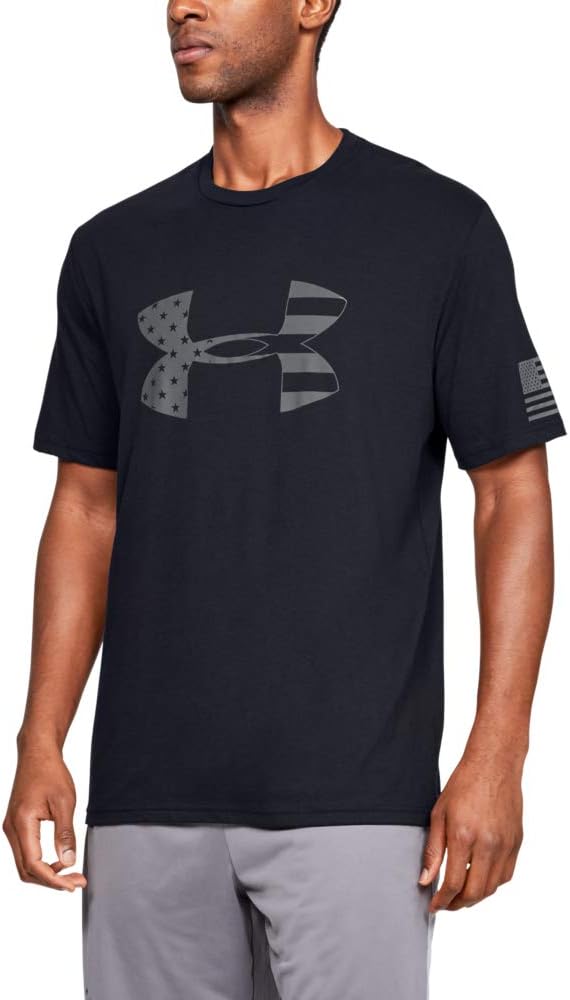 Under Armour Men's Freedom Tonal Big Flag Logo T-Shirt