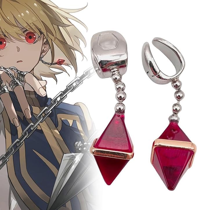 HUNTER×HUNTER クラピカ　公式　イヤーカフ　イヤリング Amazon.co.jp: ハンター×ハンター ピアス クラピカ イヤリング 学生