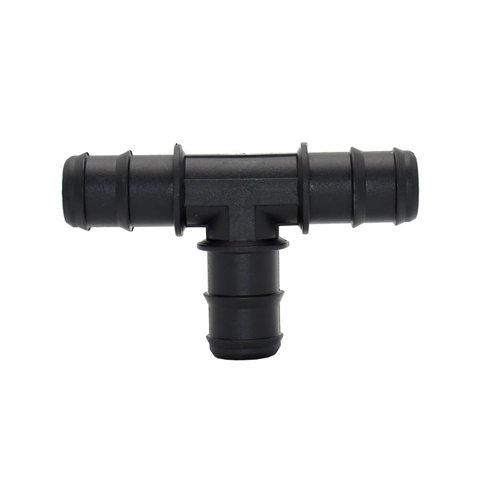 Tubo da Giardino da Cucina 25Mm Tee Barb Connettore per Tubo Flessibile Connettore a T per Acqua Irrigazida Giardino Distributore Di Acqua per Giardino Raccordo per Tubo da 20 Pezzi/T da 25 Mm