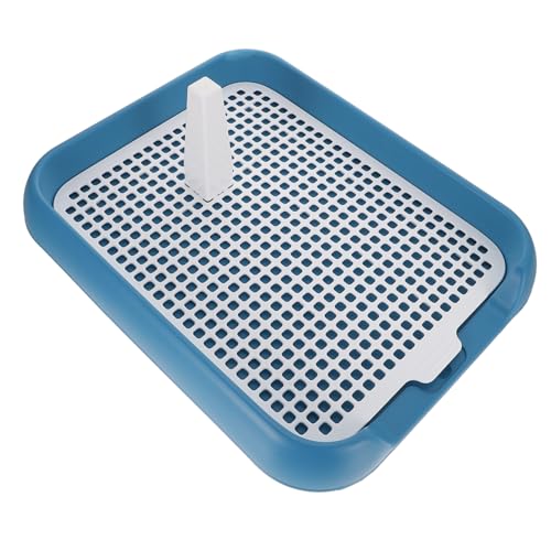 ifundom Mesh Dog Toilet Tray for Indoor Use Slip Design with Buckle Handle for Easy Movement for Puppies Dogs Prevents Urine Leakage Helps Develop Toilet