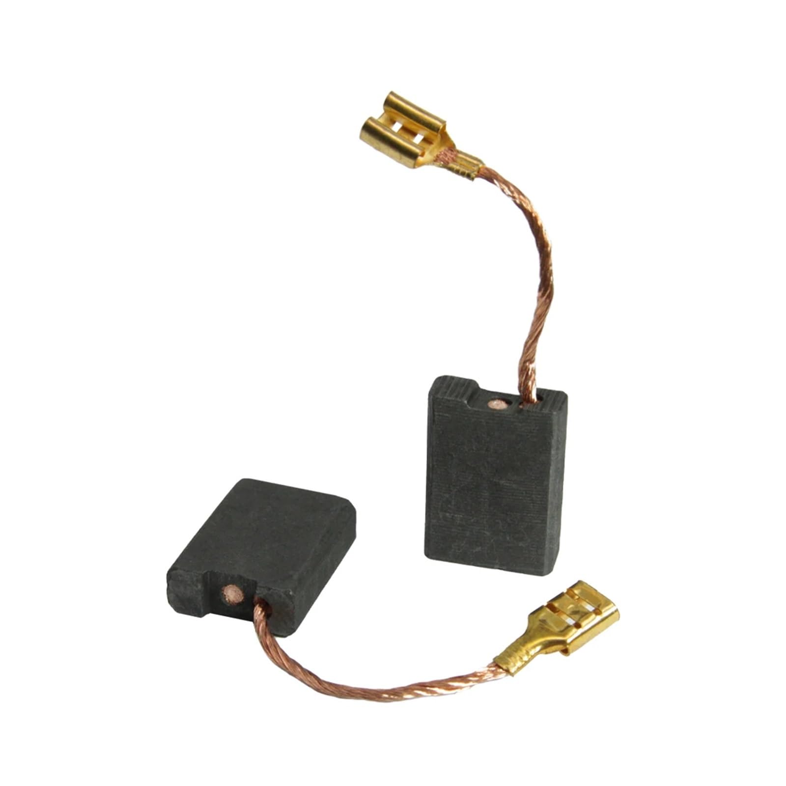 Lot de 10 balais de charbon 6,3 x 16 x 22 mm (1607014171) de rechange for moteur de meuleuse d'angle GWS 18-230, GWS 19-230, GWS 20-230 H