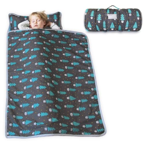 Image of Nap Mat, Toddler Nap Mat, Dark Woods, 50 inch x 21 inch
