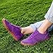 Hike Barefoot Shoes Women Minimalist Walking Sneakers Trail Running grounding Mountain Bike Shoes Wide Toe Box & Non-Slip Purple