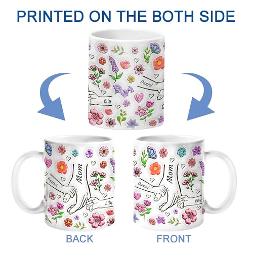 Taza de cerámica personalizada para mamá 11 oz miniatura 6