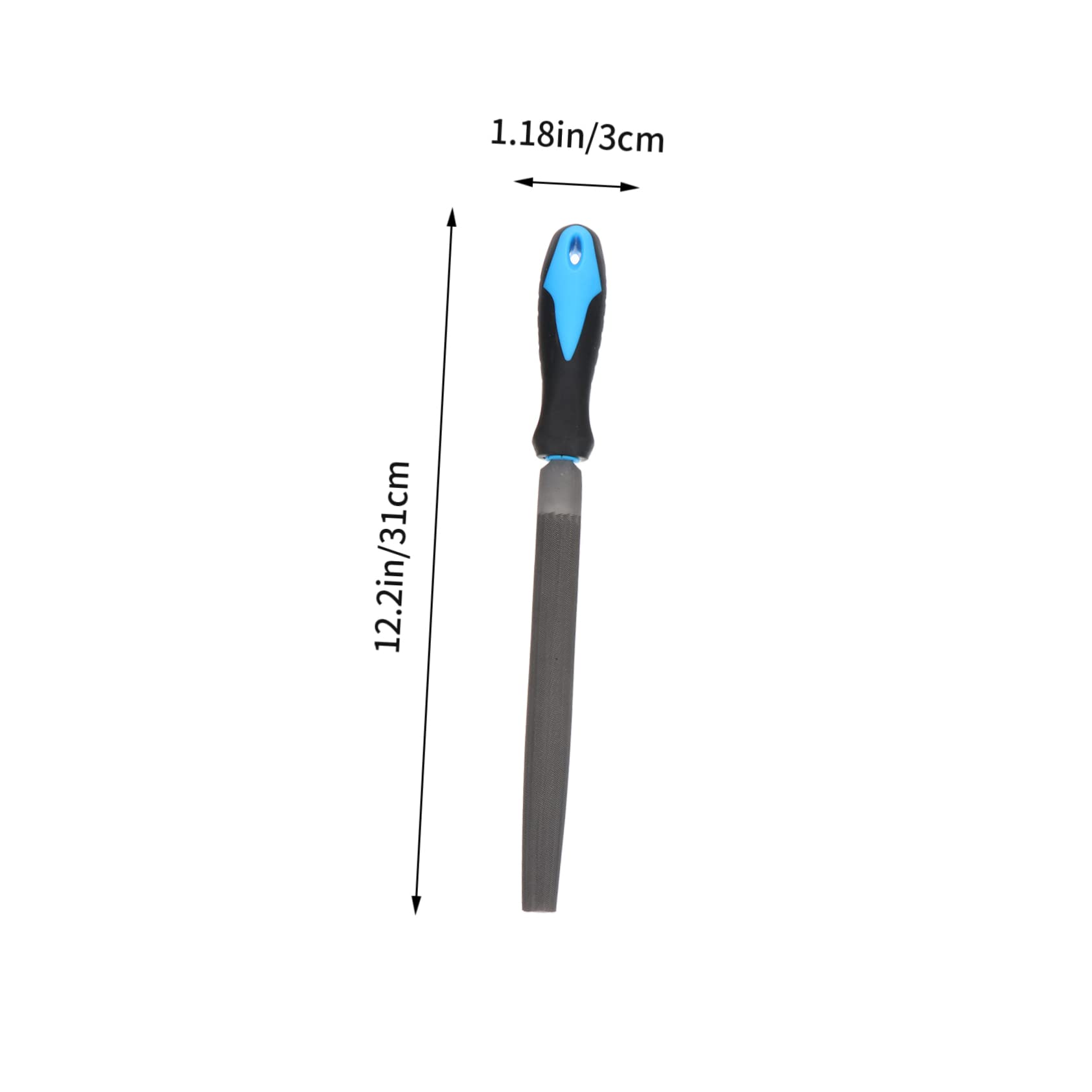 VILLCASE Fine Craftsmanship Piece Steel File Set Round Triangle Files for Wood Carving Metal Tool