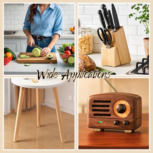 Pieds pour planches à découper et billots de cuisine pour protéger le plan de travail - 8